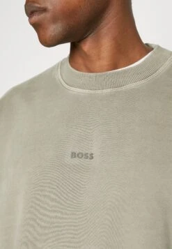 Boss Wefade - Sweatshirt - Light/Pastel Green -Boss Sales Store 3a937e1537114bd9927a0f62152a9acd