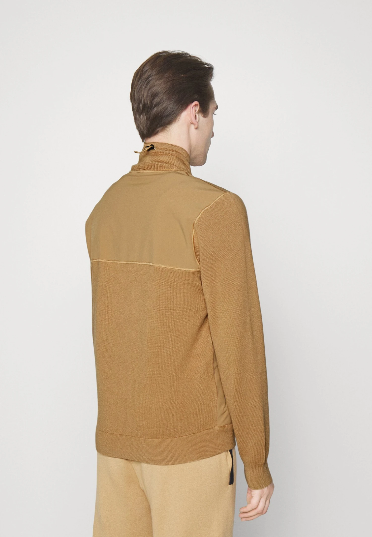 Boss Feloy - Cardigan - Medium Beige 3 Boss Feloy - Cardigan - Medium Beige - Image 3