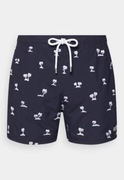 Boss White Shark - Swimming Shorts - Navy