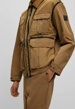 Boss Otniel L - Light Jacket - Open Beige -Boss Sales Store 3b3225384ebf46e1838c5782ce660faa