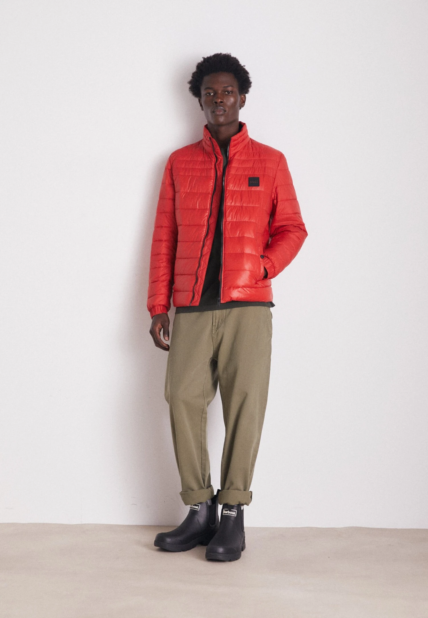 Boss Oden - Light Jacket - Bright Red 2 Boss Oden - Light Jacket - Bright Red - Image 2