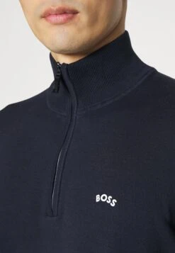 Boss Zallo - Jumper - Dark Blue -Boss Sales Store 3e1bbd272d1c4d04b2ed0884dc2d34e7