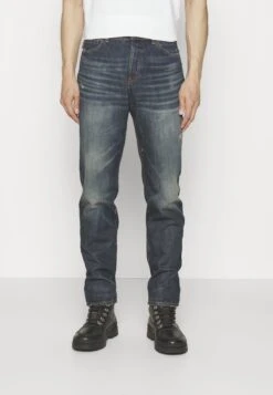 Boss Straight Leg Jeans - Stone Blue Denim
