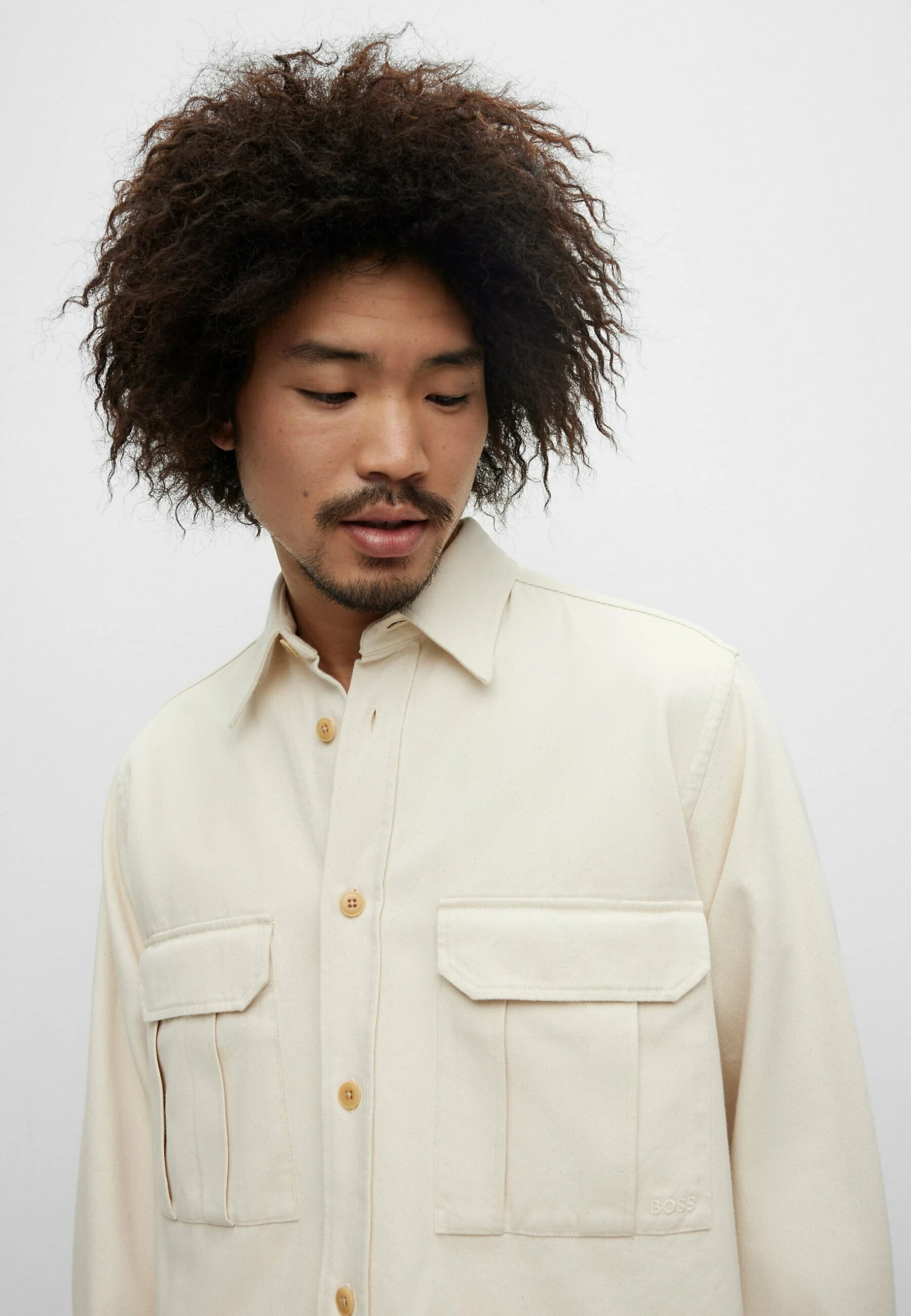 Boss Lisel - Summer Jacket - White 4 Boss Lisel - Summer Jacket - White - Image 4