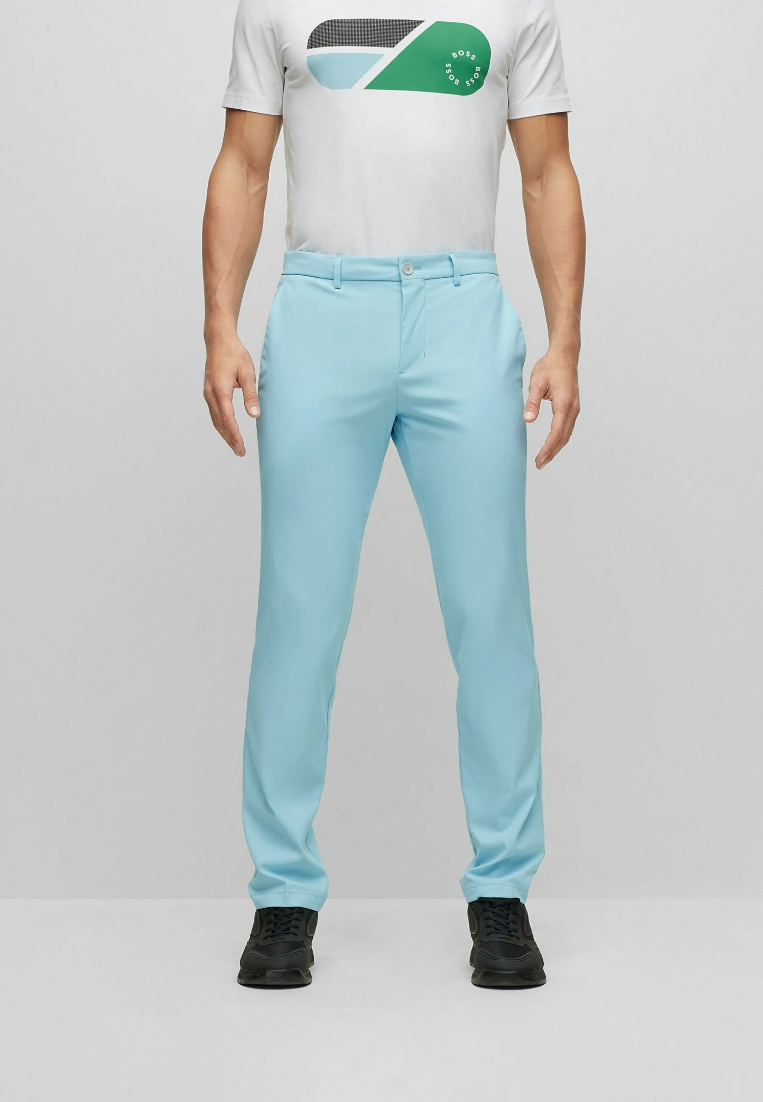 Boss Trousers - Light Blue One 1 Boss Trousers - Light Blue One