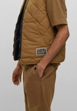 Boss Okella - Waistcoat - Open Beige -Boss Sales Store 48974c0322fe44c8a067ace5f2898007