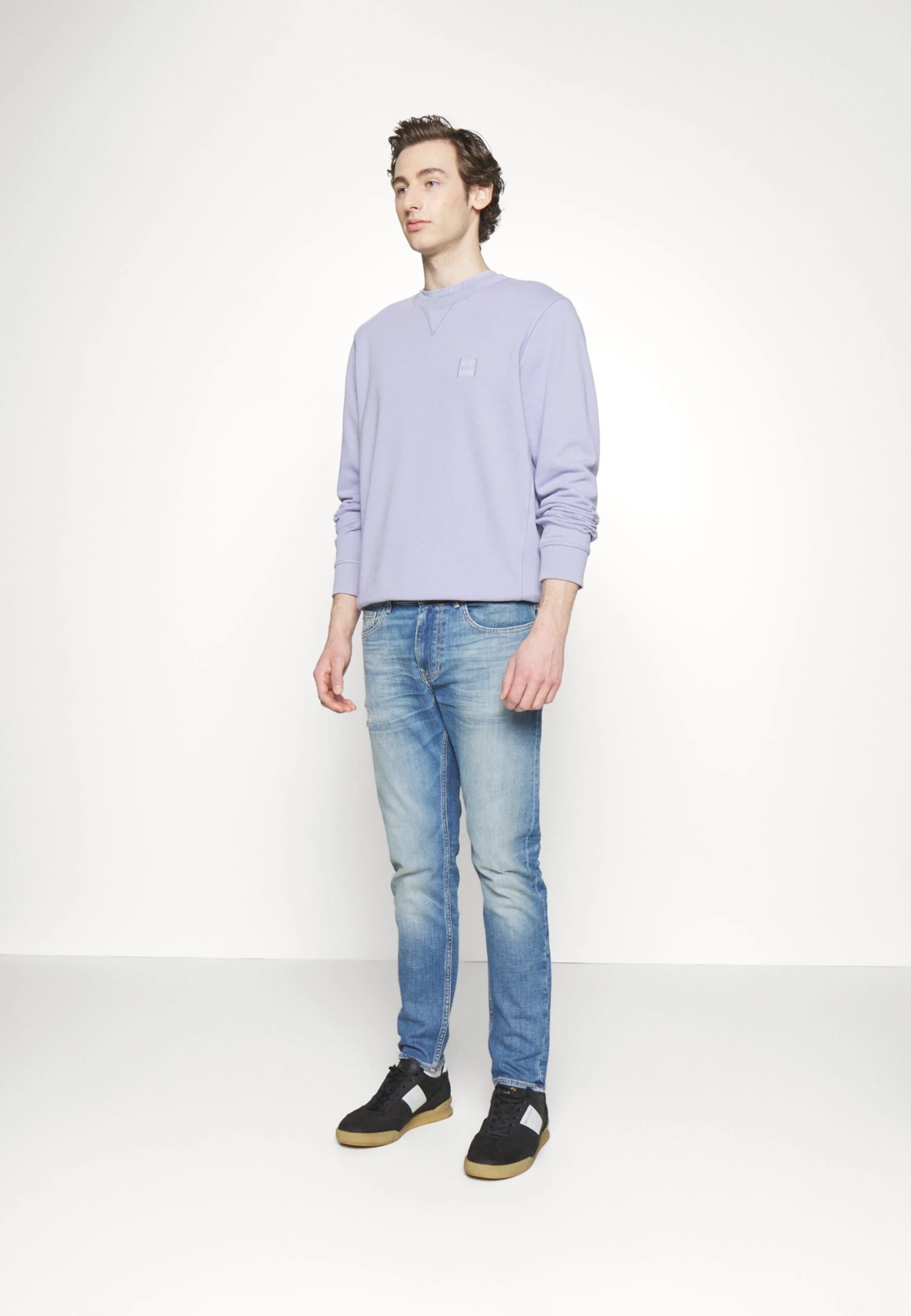 Boss Westart - Sweatshirt - Light Pastel Purple 2 Boss Westart - Sweatshirt - Light Pastel Purple - Image 2