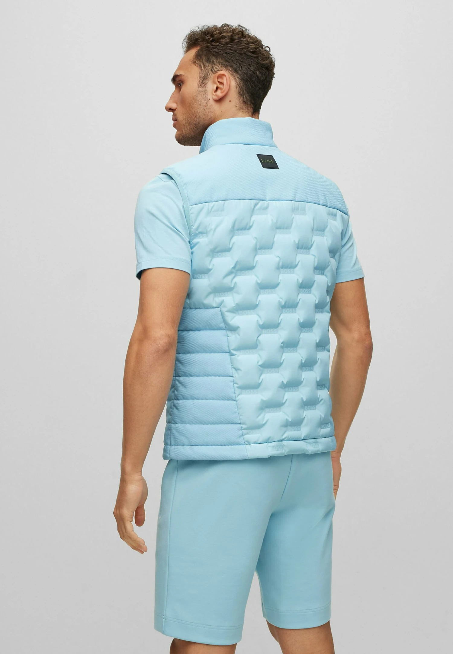 Boss V Hellion - Waistcoat - Light Blue One 3 Boss V Hellion - Waistcoat - Light Blue One - Image 3