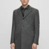 Boss H-Hyde-234 - Classic Coat - Grey