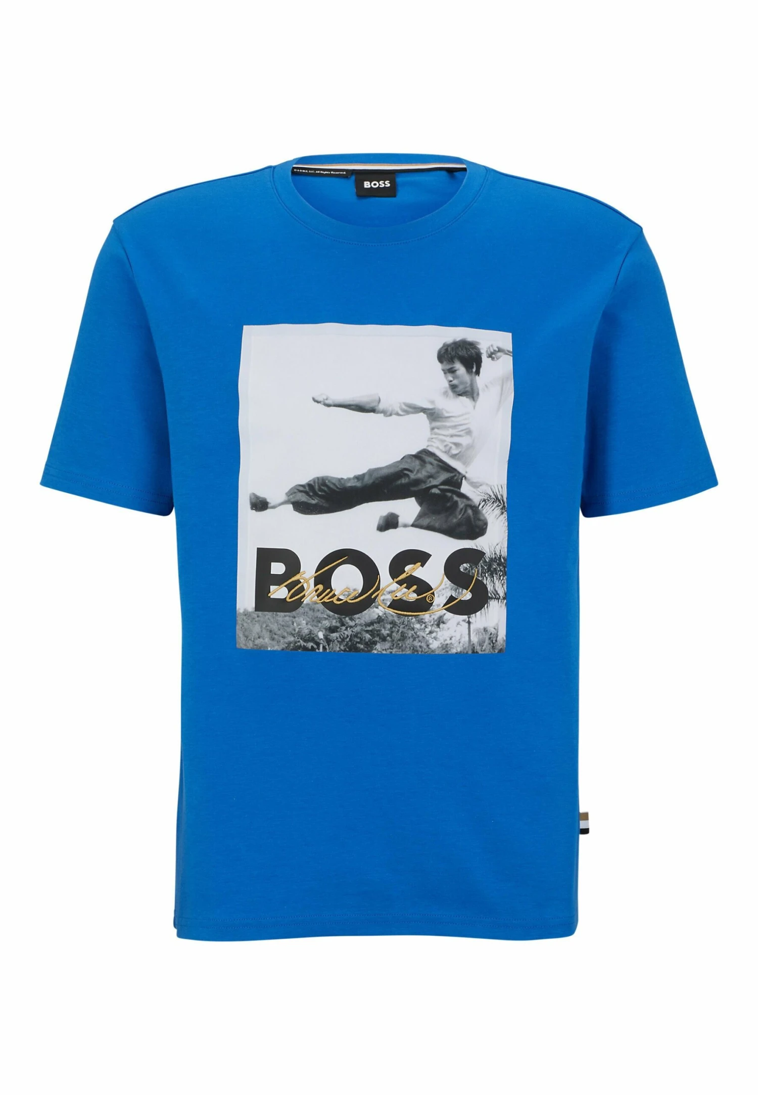 Boss X Bruce Lee T_Lee - Print T-Shirt - Blue Seven 6 Boss X Bruce Lee T_Lee - Print T-Shirt - Blue Seven - Image 6