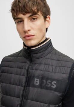Boss Darolan - Waistcoat - Black -Boss Sales Store 5066d71734a7456e8cae386e6b6bb7c8