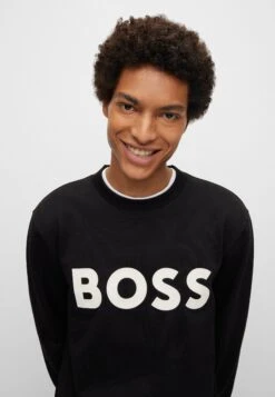 Boss Stadler - Sweatshirt - Black -Boss Sales Store 53261359c4b946ac98a0d5e7a5673ad4