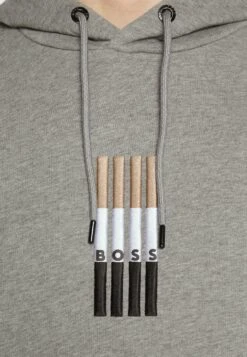 Boss Seeger - Sweatshirt - Silver -Boss Sales Store 534eea4e3c844b38b6e6e5cd2dbb7d86