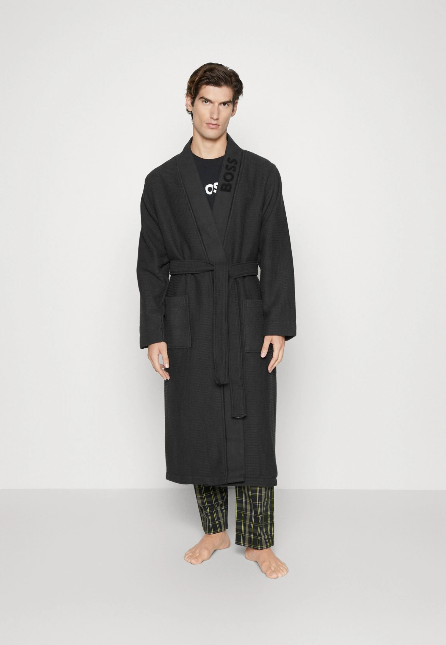 Boss Kimono - Dressing Gown - Black 1 Boss Kimono - Dressing Gown - Black
