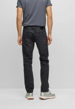Boss Straight Leg Jeans - Charcoal Six -Boss Sales Store 5443b0081d4a4573a63fc161b3040355