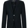 Boss H-Hutson-Elbow - Blazer Jacket - Dark Blue Four