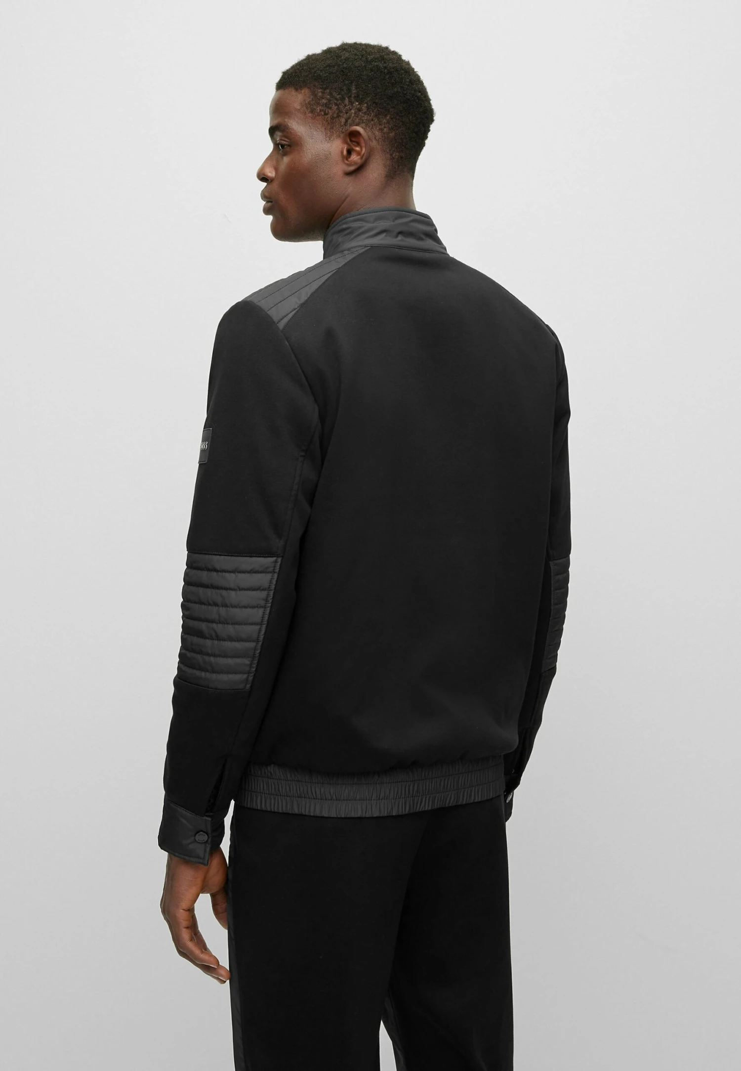 Boss Shepherd- Bomber Jacket - Black One 3 Boss Shepherd- Bomber Jacket - Black One - Image 3