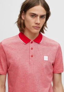 Boss Peoxford - Polo Shirt - Bright Red -Boss Sales Store 5c314d96fcda4abba7355941b4b1d5c3