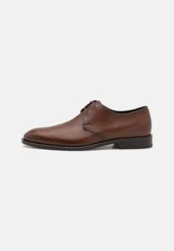 Boss Derrek Derb - Smart Lace-Ups - Medium Brown