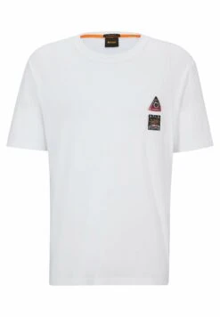 Boss Unite - Print T-Shirt - White -Boss Sales Store 5cd0853a1baf4bf493e4238cc505876d
