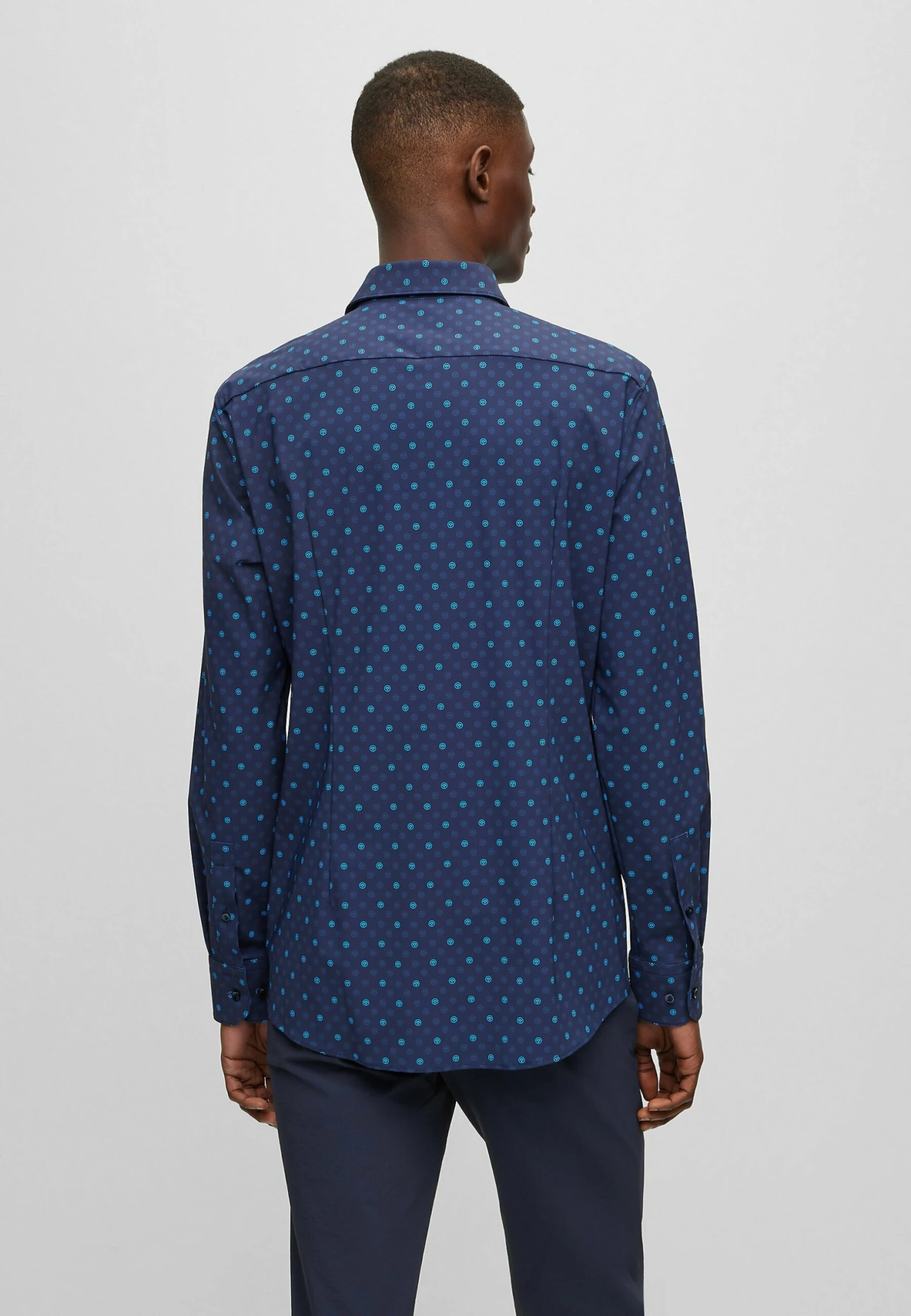 Boss P-Hank-S-Kent - Shirt - Blue Fourteen 3 Boss P-Hank-S-Kent - Shirt - Blue Fourteen - Image 3