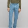Boss Taber Edge - Straight Leg Jeans - Light Blue Nine