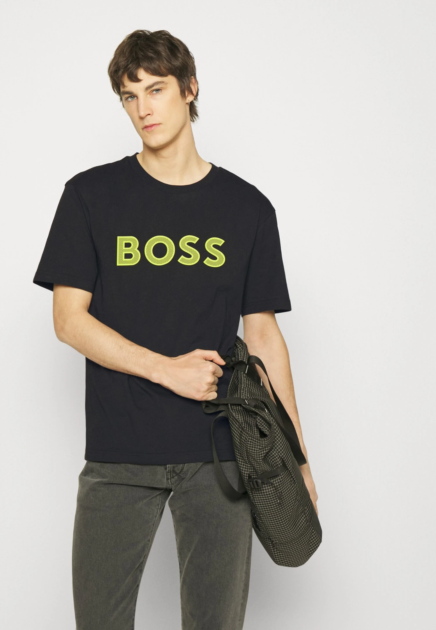 Boss Teeos- Print T-Shirt - Black 4 Boss Teeos- Print T-Shirt - Black - Image 4