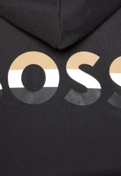 Boss Iconic Hooded Robe - Dressing Gown - Black -Boss Sales Store 5ee40bfe920b44a18e9c8bcc73b5c0a6