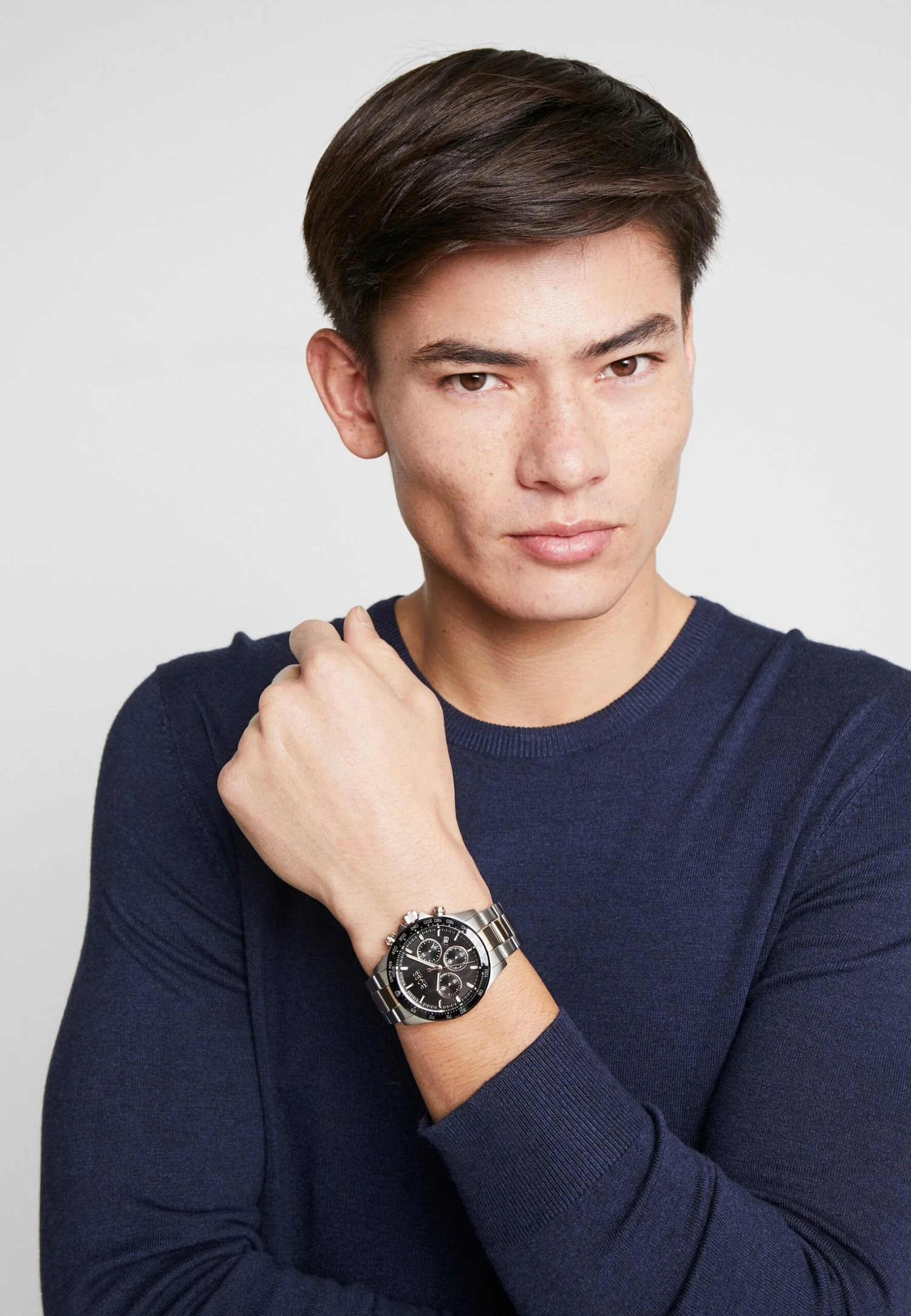 Boss Chronograph Watch - Silver-Coloured 1 Boss Chronograph Watch - Silver-Coloured