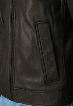 Boss Josep - Leather Jacket - Black -Boss Sales Store 5f4a56deb7fd4d48b2d0e2680df90893