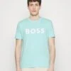 Boss Thinking - Print T-Shirt - Open Blue