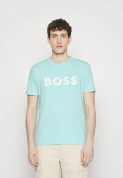 Boss Thinking - Print T-Shirt - Open Blue