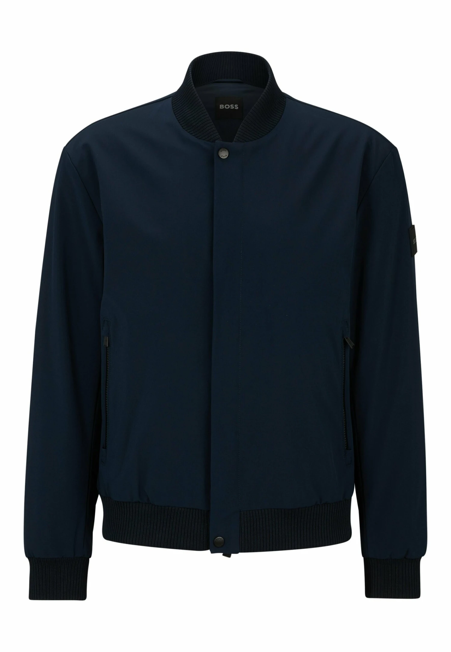 Boss P-Coulson - Bomber Jacket - Dark Blue Four 6 Boss P-Coulson - Bomber Jacket - Dark Blue Four - Image 6