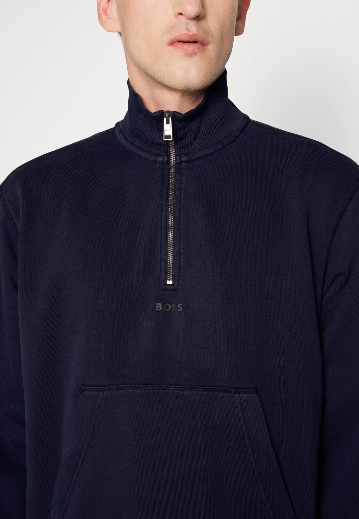 Boss Zefadehalf - Sweatshirt - Dark Blue 4 Boss Zefadehalf - Sweatshirt - Dark Blue - Image 4