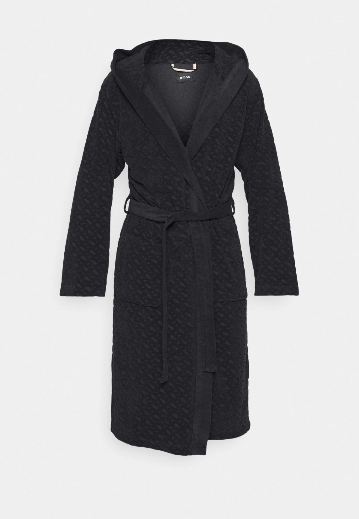 Boss Fashion Robe - Dressing Gown - Black 4 Boss Fashion Robe - Dressing Gown - Black - Image 4