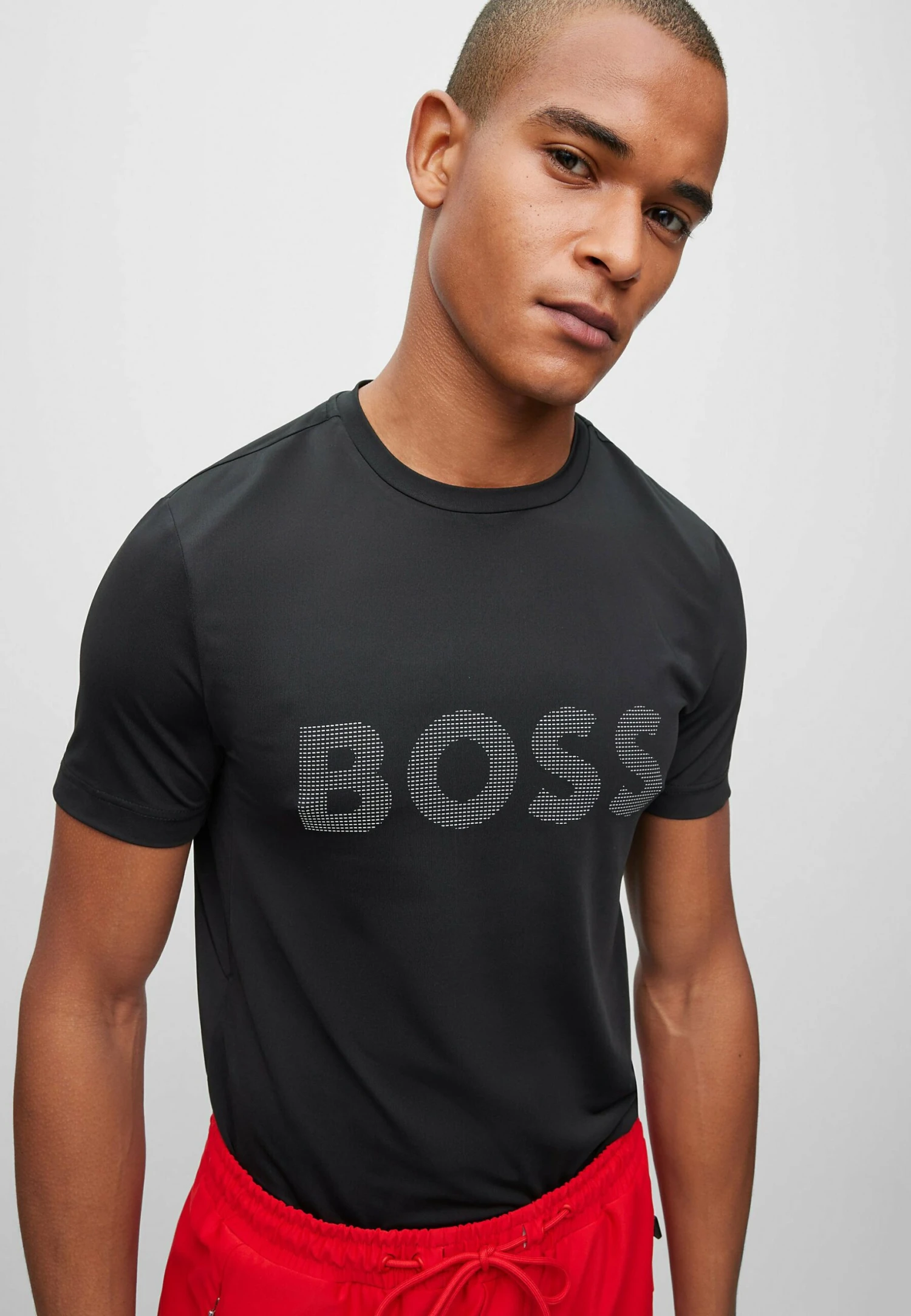 Boss Active - Print T-Shirt - Black One 4 Boss Active - Print T-Shirt - Black One - Image 4