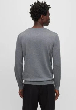 Boss Melba - Jumper - Medium Grey -Boss Sales Store 64a697b52e404cf78ec9ac0b2260d6b9