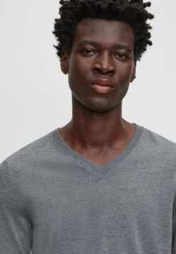 Boss Melba - Jumper - Medium Grey -Boss Sales Store 66f4d419623e452fb4a3006aa3cff572