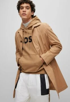 Boss H-Jared - Classic Coat - Beige Null -Boss Sales Store 6785173c9bed4379b08cfe088fd4bc8c