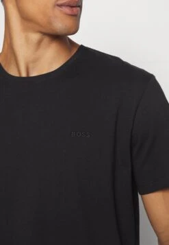 Boss Comfort 2 Pack - Undershirt - Black -Boss Sales Store 68b5ab0af0384763aca9db58325afa5d