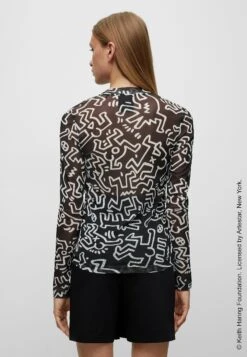 Boss X Keith Haring T_Strokes - Long Sleeved Top - Black One -Boss Sales Store 6abc8adf9f9945b99406f03e7fd7d1ce