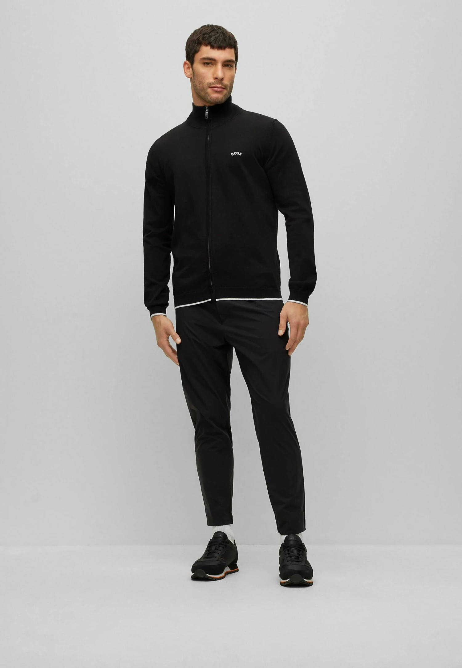 Boss Zalli - Cardigan - Black One 2 Boss Zalli - Cardigan - Black One - Image 2