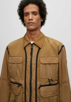 Boss Otniel L - Light Jacket - Open Beige -Boss Sales Store 6bec988e275946b2988ed24001bcd1e4