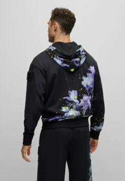 Boss Sgover Lotus - Zip-Up Sweatshirt - Black One -Boss Sales Store 6c9f8480218c4c82b12b2a4475c49b71