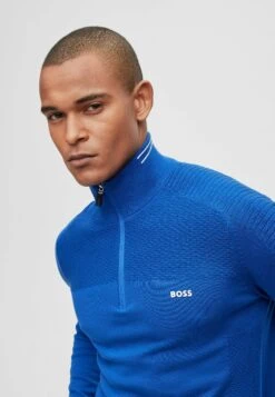 Boss Zolet - Jumper - Blue Eighteen -Boss Sales Store 6da8cd19cee94694877ed58e398bbbc7