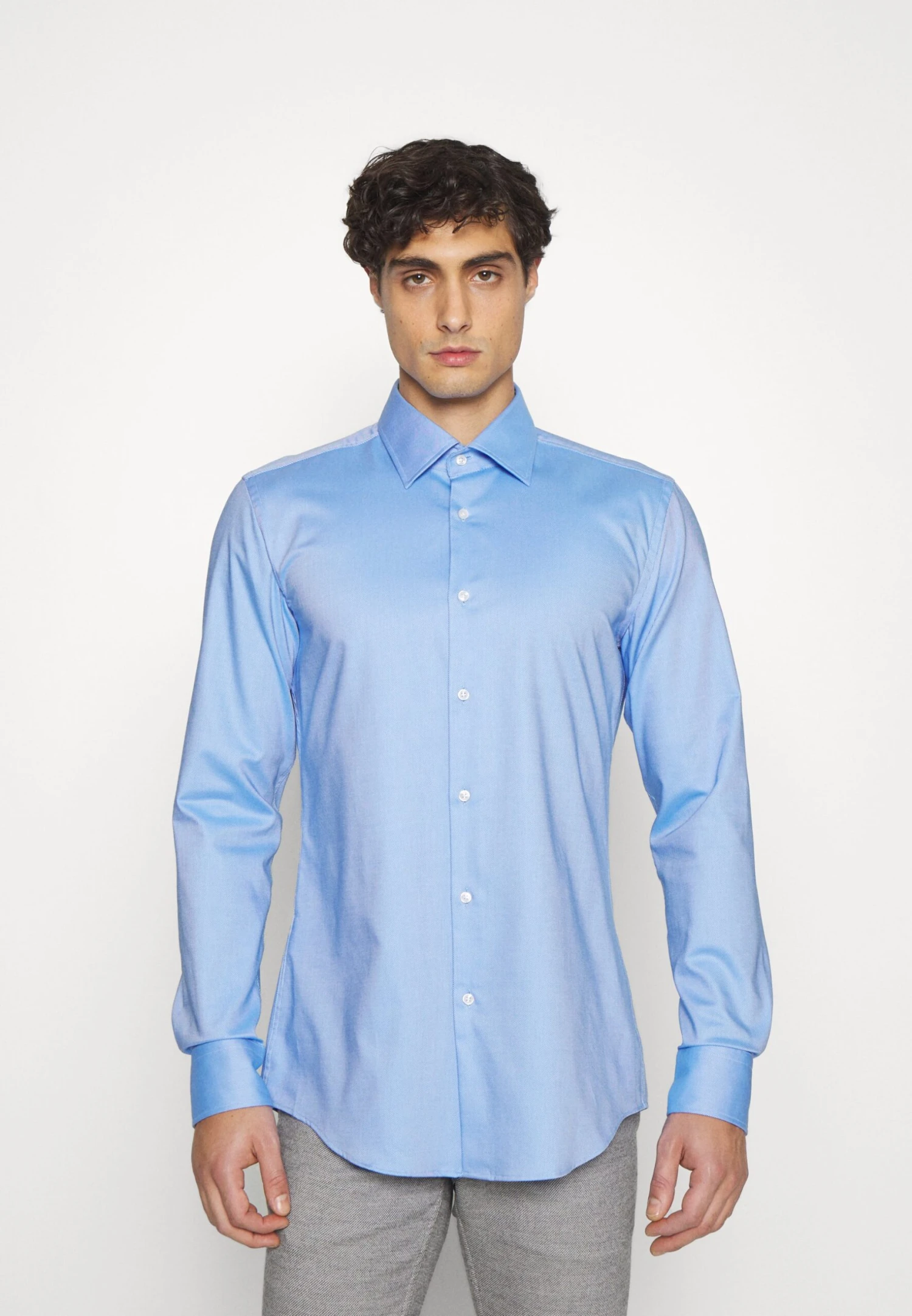 Boss Hank- Formal Shirt - Light Pastel Blue 1 Boss Hank- Formal Shirt - Light Pastel Blue