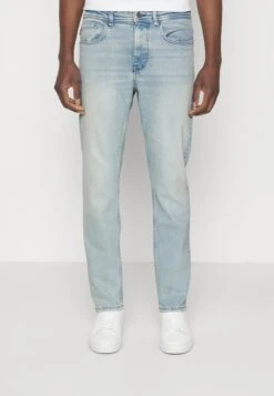 Boss Taber Zip - Jeans Tapered Fit - Light Pastel Blue