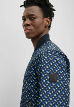 Boss Clovis - Bomber Jacket - Blue Thirteen -Boss Sales Store 71c601e8644a44dd8e94cee95c1f3bbf