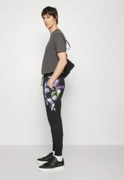 Boss Hover Lotus - Tracksuit Bottoms - Black -Boss Sales Store 726ef8595cc843a4b80e9c25660725a8