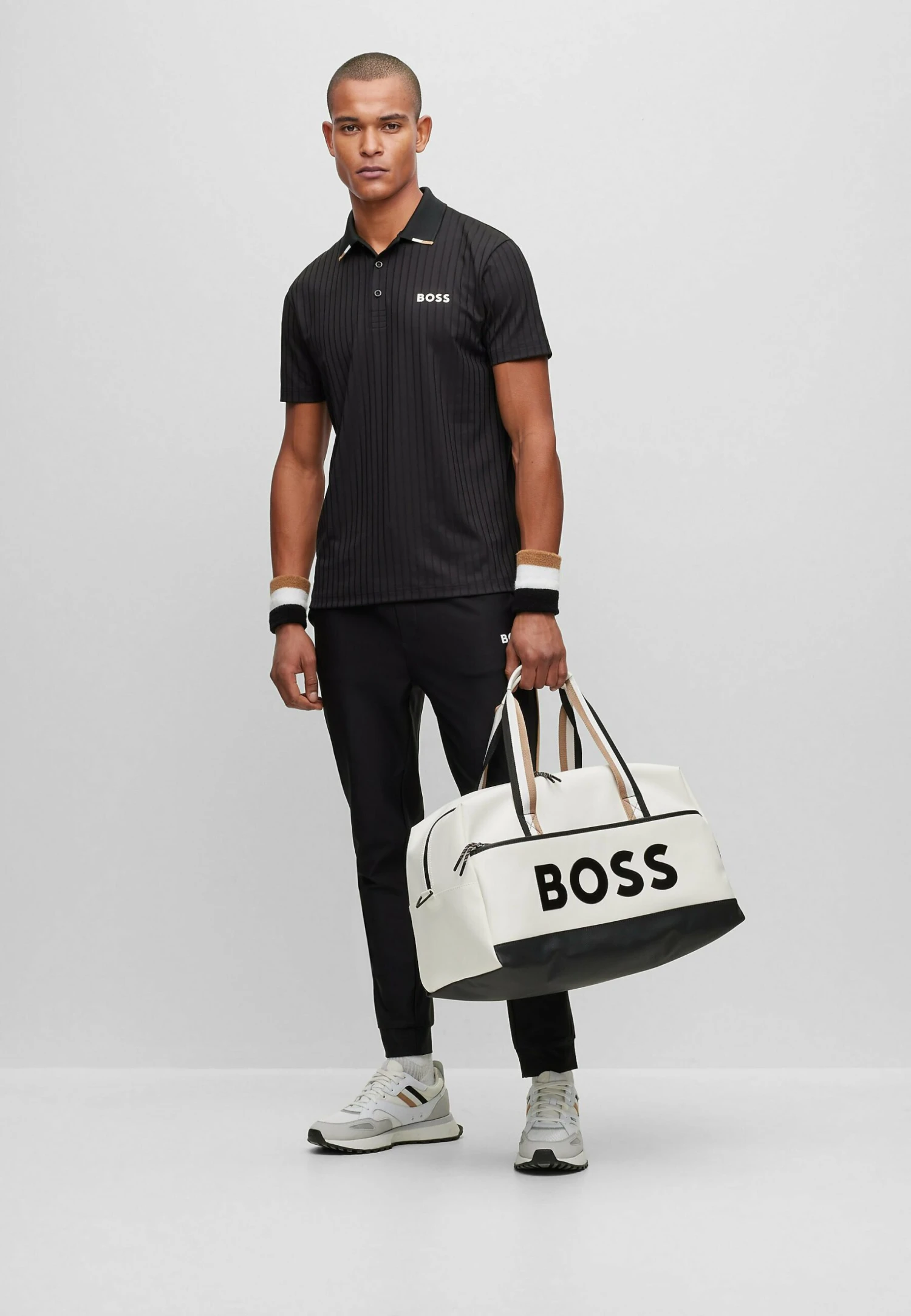 Boss Paddytech - Polo Shirt - Black One 2 Boss Paddytech - Polo Shirt - Black One - Image 2